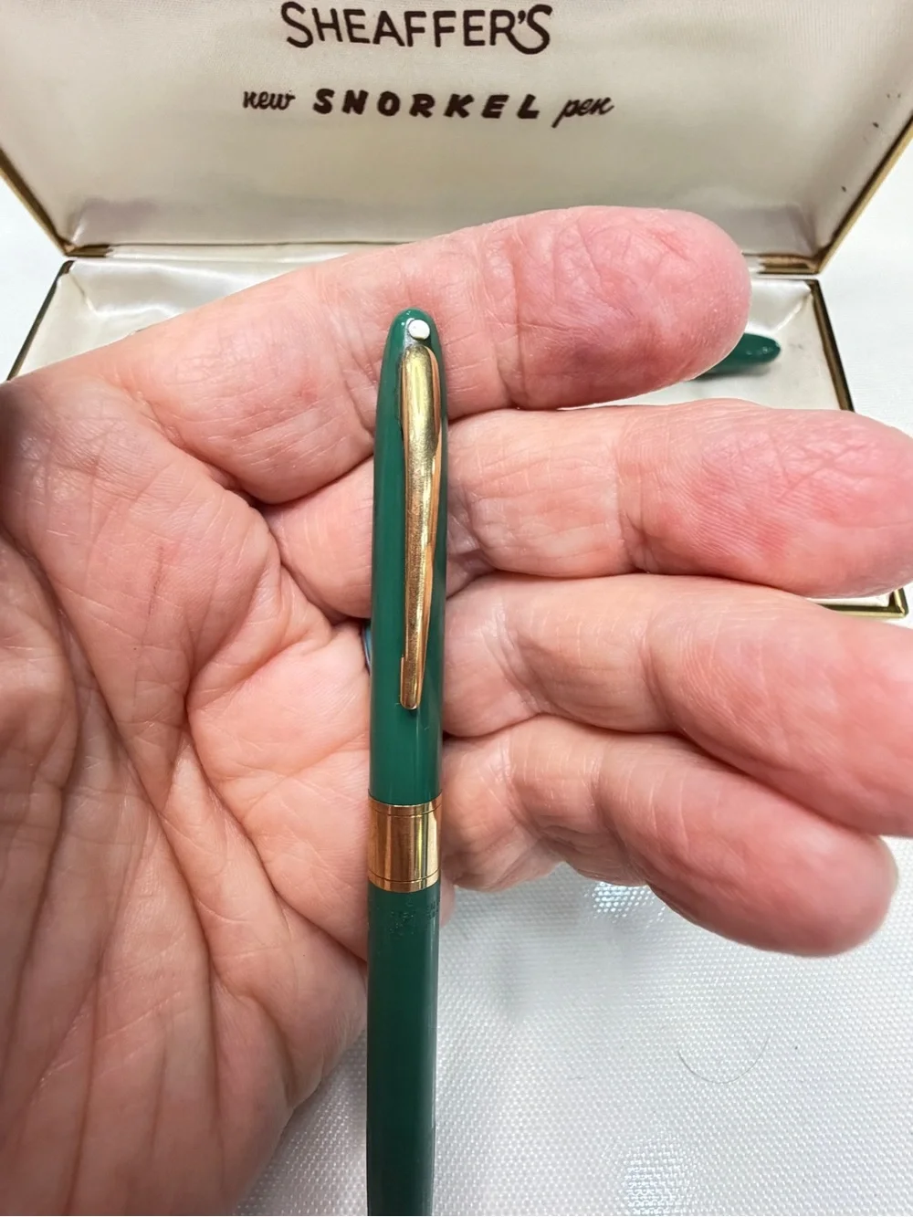 Sheaffer’s Snorkel Pen and Pencil Set, Vintage